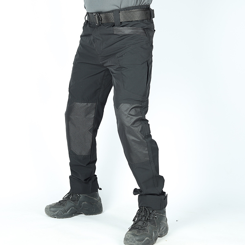 Tactical Military Shirt Cargo - 전술 바지 야외 방수 찢어짐 방지