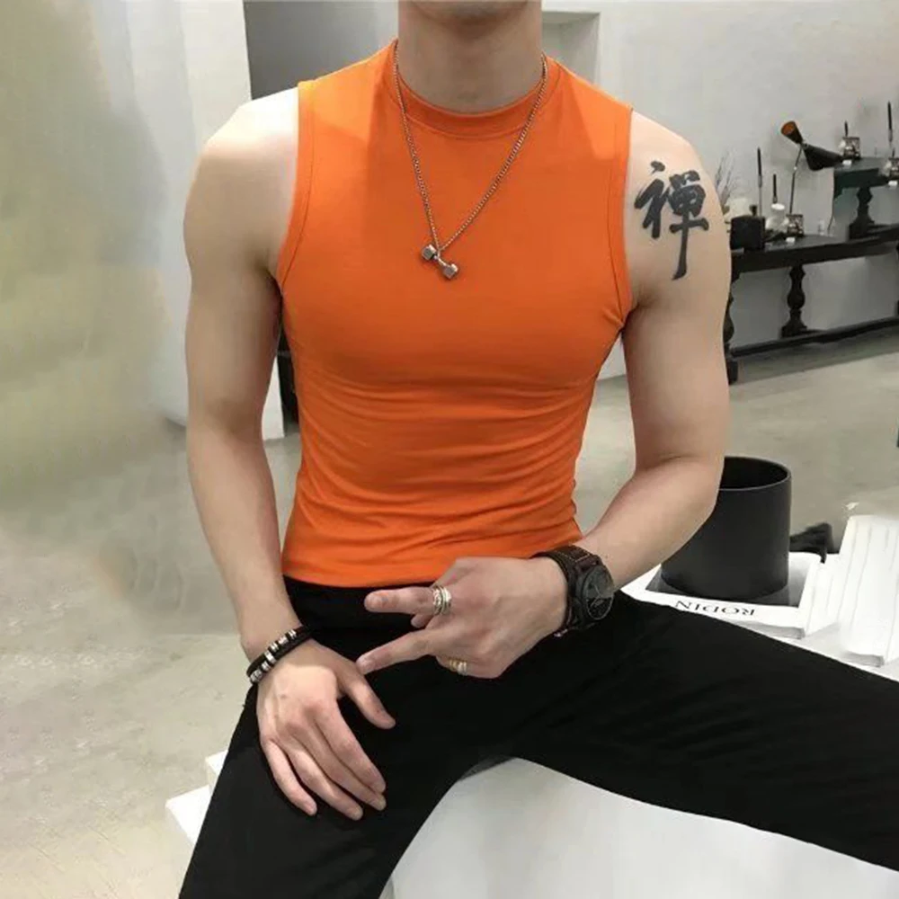 남성 여름 조끼 타이트 스탠드 칼라 민소매 섹시한 티셔 - Corduroy Button Up Shirt Men 리뷰 및 가격