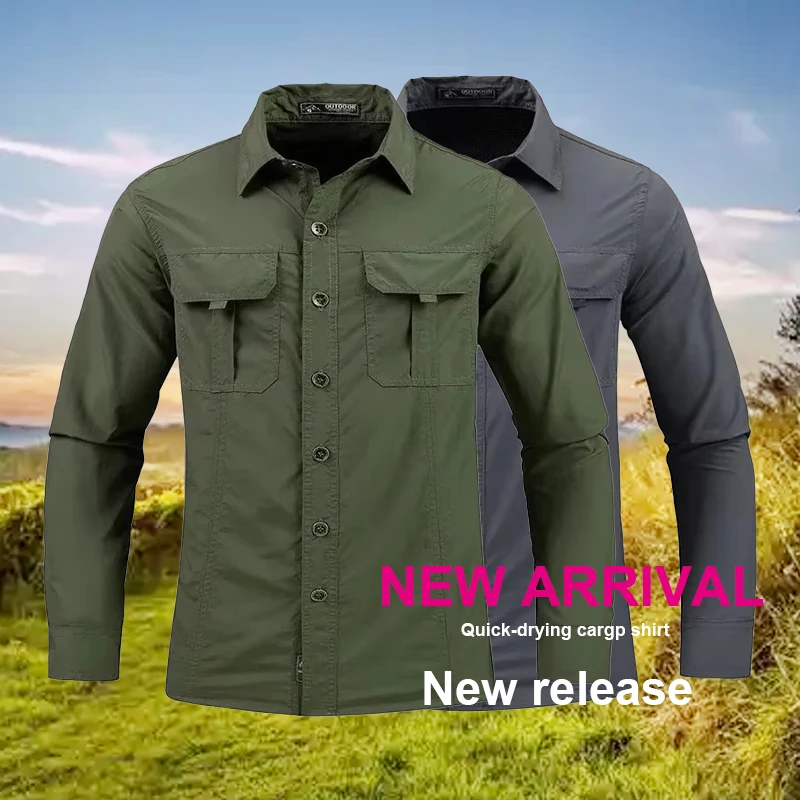 5XL 남자 경량 빠른 건조 셔츠 전술 캐주얼 군사 긴 - Tactical Military Shirt Cargo 리뷰 및 가격