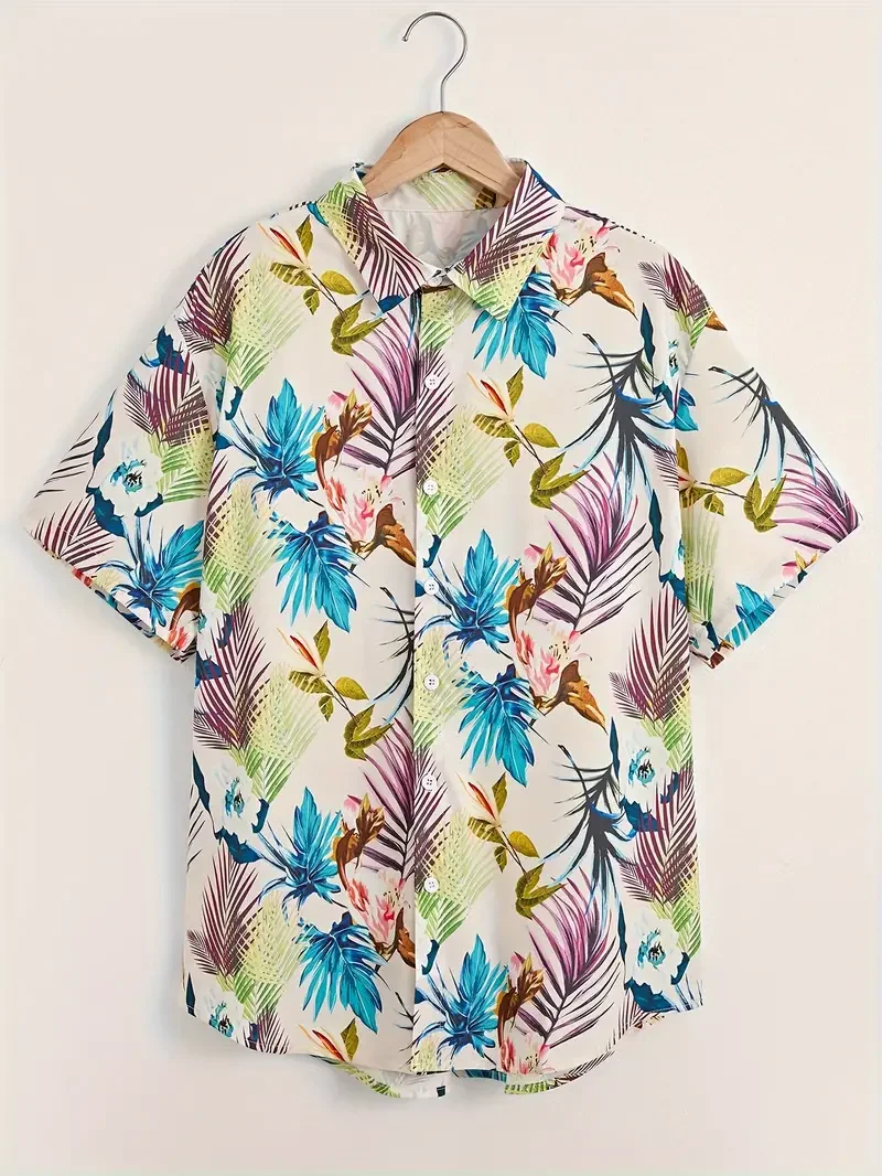 남성용 클래식 볼링공 패턴 하와이안 셔츠 여름 스트리트 - Short Sleeve Bowling Shirt Retro 리뷰 및 가격