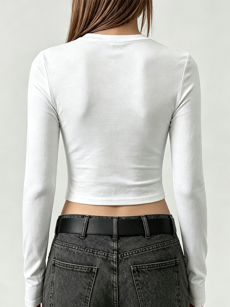 아메리칸 스파이더 레드 스파이더 웹 프린트 여성용 긴팔 - T-Shirts 리뷰 및 가격