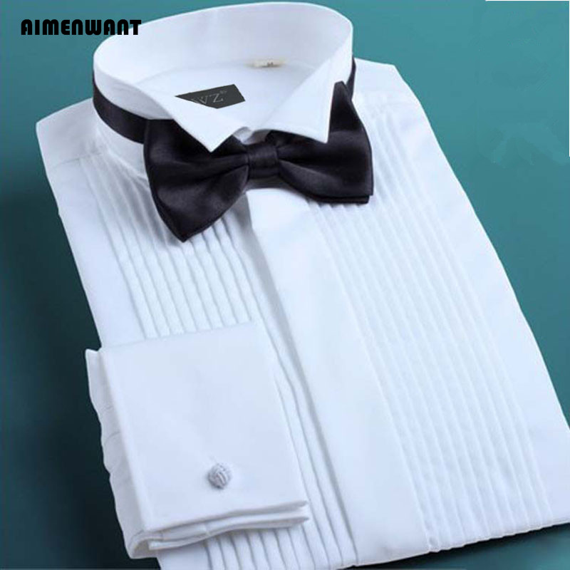 AIMENWANT 2024 턱시도 셔츠, 한국 슬림핏  - Mandarin Collar Formal Shirt Slim Fit 리뷰 및 가격