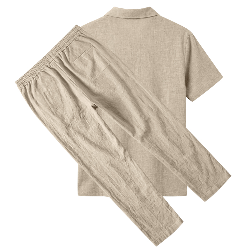남성 2피스 폴로 세트 반팔 카라 폴로 셔츠 & 스트레 - Mens Linen Shirt Long Sleeve 리뷰 및 가격